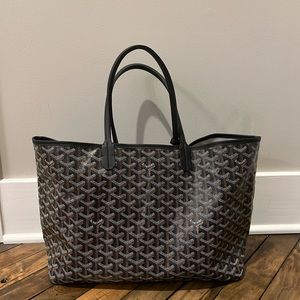 Goyard leather tote